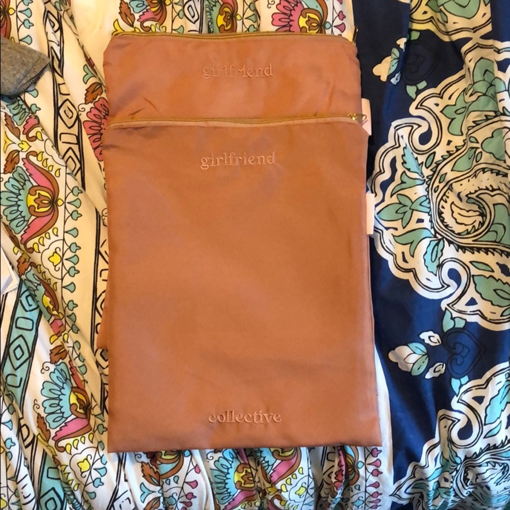 Lot 2 Girlfriend Collective Pouches